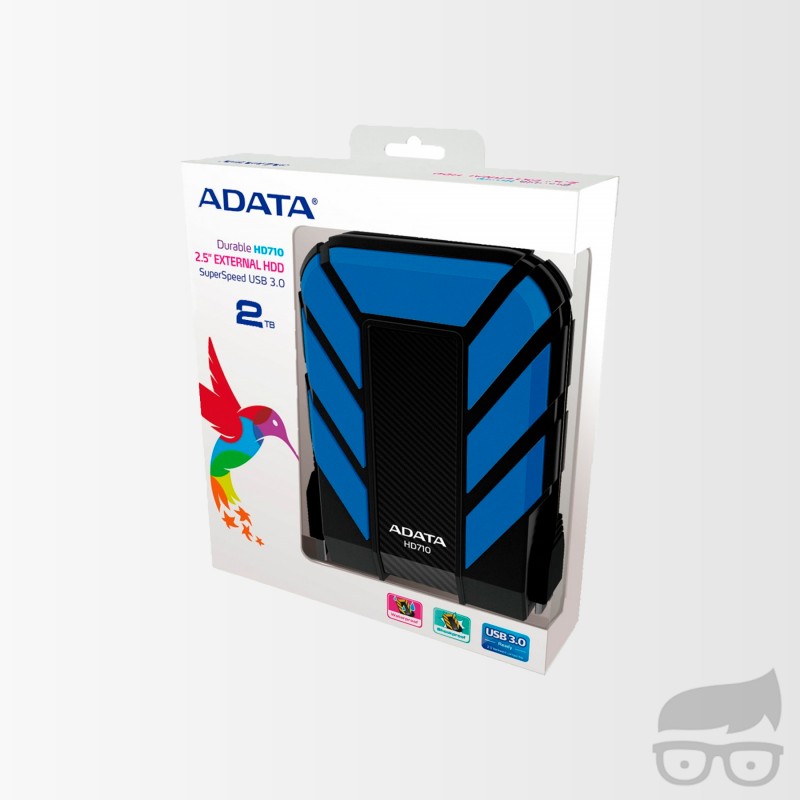 Disco Duro Externo Adata Hd Pro Tb Azul Usb Ahd P Tu Cbl