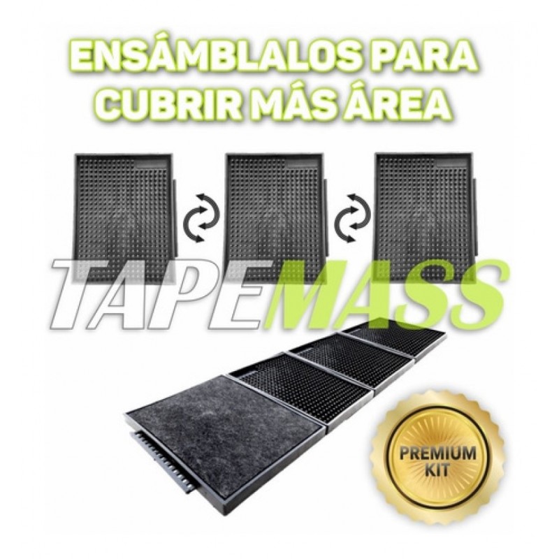 Tapete Sanitizante Ensamblable Con Secado X Cm Tapemass