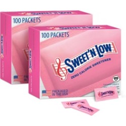 SWEET´N LOW ENDULZANTE 100 SOBRES 1/2 100416