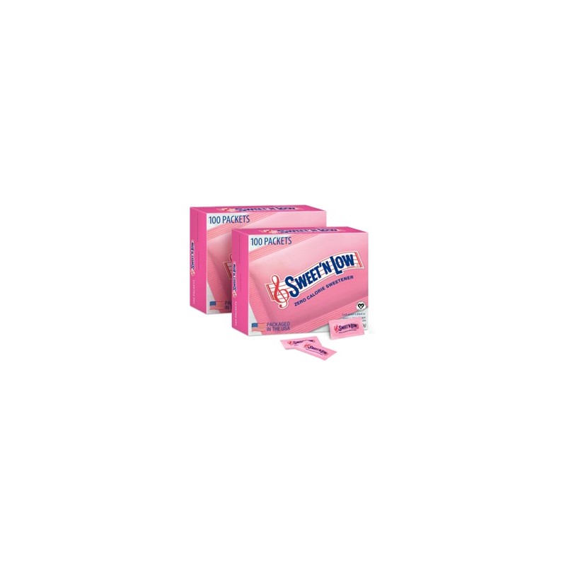 SWEET´N LOW ENDULZANTE 100 SOBRES 1/2 100416