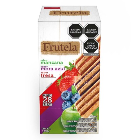 BARRAS DE TRIGO FRUTELA 37 GMS KELLOGGS 1/28 522735