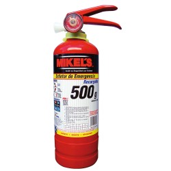 Extintor de Incendios Recargable Rojo 500 g Mikels EE-500