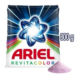 Detergente en polvo Ariel Revit color cuida la ropa de color