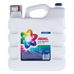 ARIEL VIVID BRIGHTS & COLOR DETERGENTE LÍQUIDO PARA ROPA 8.5 L 1/1 567378