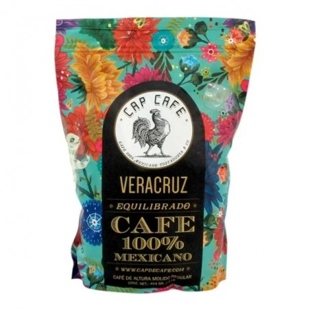 CAFE TOSTADO MOLIDO CAP VERACRUZ 500 GR 1 PZA 1/1 555730