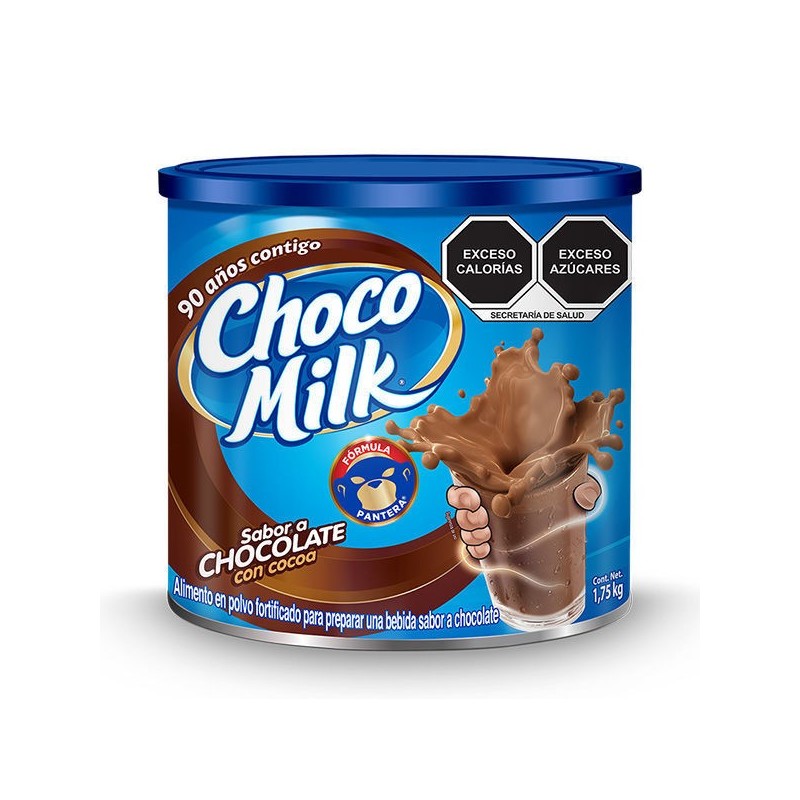 CHOCOLATE EN POLVO CHOCOMILK LATA DE 1.75 KG   1/1 62340