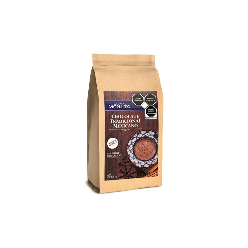 CHOCOLATE TRADICIONAL MEXICANO LA MONJITA 1.36KG  1/1  62341
