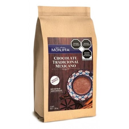 CHOCOLATE TRADICIONAL MEXICANO LA MONJITA 1.36KG  1/1  62341