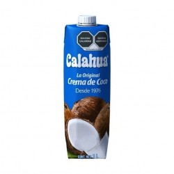 CREMA DE COCO CALAHUA 12 TETRAPAK DE 1 L 1/1  62343