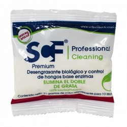 DESENGRASANTE BIOLÓGICO BASE ENZIMAS 21 GR SCF 1/1 260070