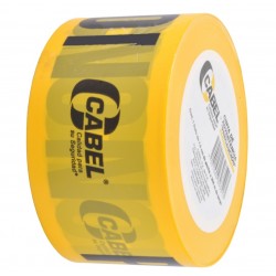 Cinta de Seguridad Amarilla de Plástico 7.5 cm x 305 mts Cabel