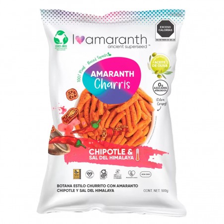 CHURRITOS DE AMARANTO CHIPOTLE 500 G  1/1  556725