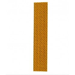 Cinta Reflejante de Seguridad Amarilla de Plástico 3.2 x 15.2 cm
