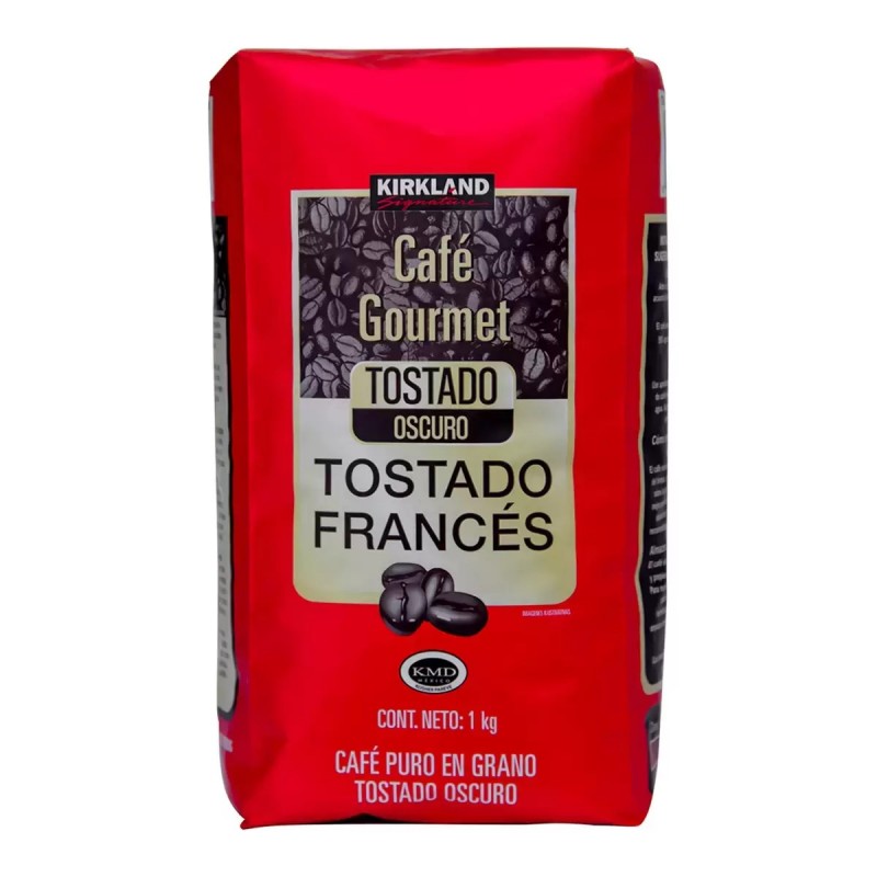 KIRKLAND SIGNATURE CAFÉ EN GRANO GOURMET TOSTADO FRANCES 1 KG  1/1 556727
