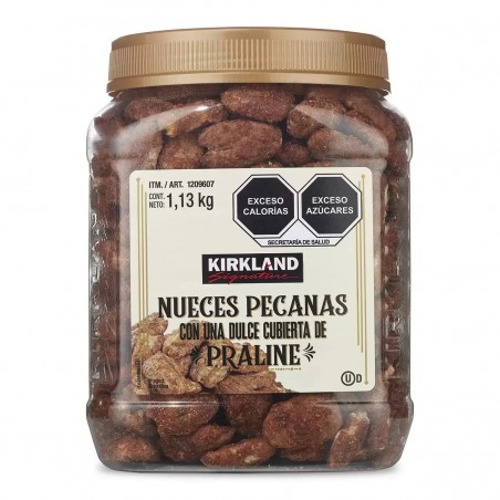 KIRKLAND SIGNATURE NUECES PECANAS CUBIERTAS DE PRALINE 1.13 KG  1/1  4000