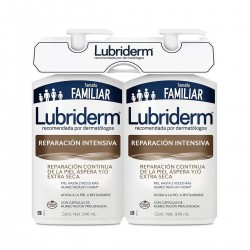 LUBRIDERM REPARACIÓN INTENSIVA CREMA CORPORAL 2 PZAS DE 946 ML 1/2  10242
