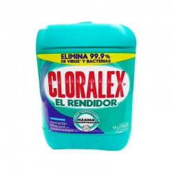 BLANQUEADOR CLORALEX  10 LTS 1/1 01306