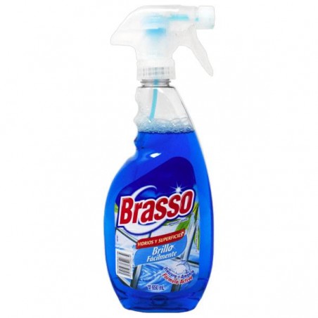 BRASSO LIMPIAVIDRIOS CON ATOMIZADOR 650 ML 1/1 20634