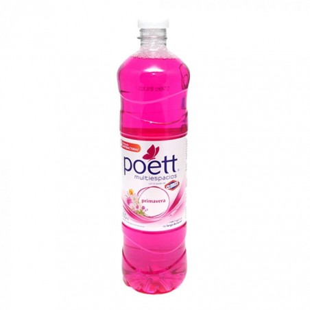 LIMPIADOR AROMATIZANTE POETT PRIMAVERA ANTIBACTERIAL 900 ML 1/12 00280