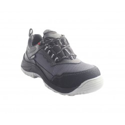 Tenis Choclo de Seguridad Dielectrico ten-Pac Cyber Negro Gris CMI-2192