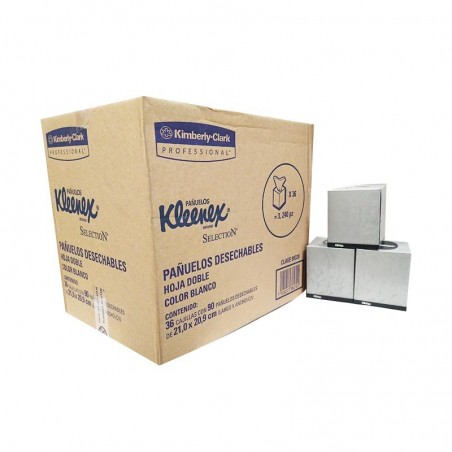 PAÑUELOS FACIALES KLEENEX SELECTION K 36/90 89328