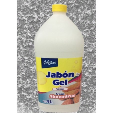 JABON GEL PARA MANOS ALMENDRAS 1/4L 003001