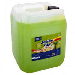 JABON GEL PARA MANOS MANZANA 1/20L 004203