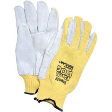 Guantes Junk Yard Dog Resistentes a Cortes de Kevlar/Cuero Honeywell KV20A-100-50