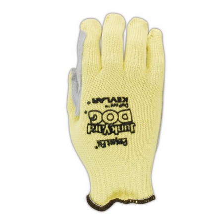 Guantes Junk Yard Dog Resistentes a Cortes de Kevlar/Cuero Honeywell KV18A-100-50