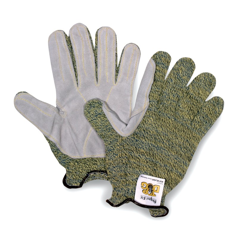 Guantes Topdog Resistentes a Cortes de Kevlar/Cuero Honeywell KV18-55