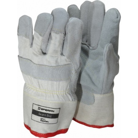 Guantes Guardgog Resistentes a Cortes de Kevlar/Cuero Honeywell KV224D