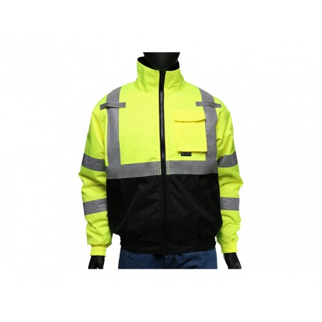 Chamarra de Alta Visibilidad West Chester de Polyester Amarillo 47502