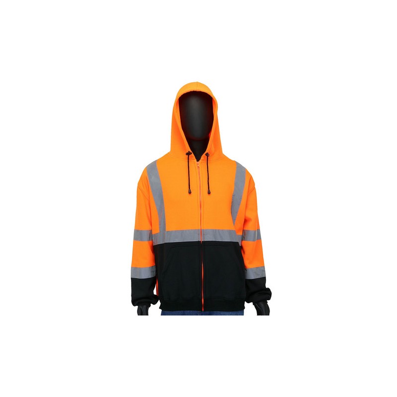 Sudadera de Alta Visibilidad West Chester de Polar Polyester Naranja 47501