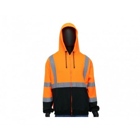 Sudadera de Alta Visibilidad West Chester de Polar Polyester Naranja 47501