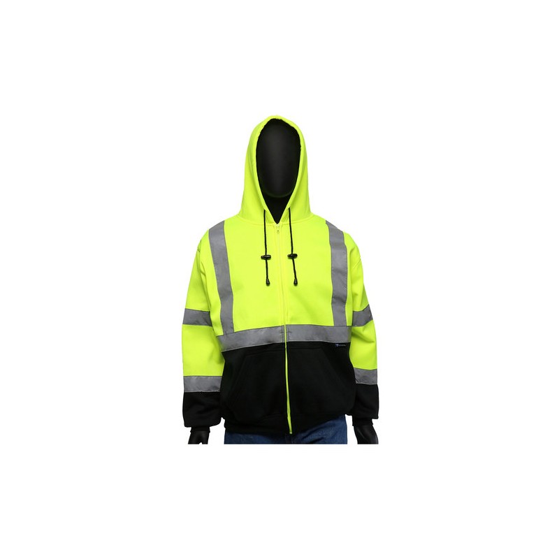 Sudadera de Alta Visibilidad West Chester de Polar Polyester Amarillo 47500