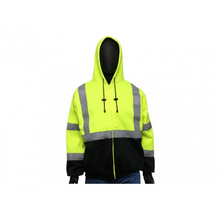 Sudadera de Alta Visibilidad West Chester de Polar Polyester Amarillo 47500