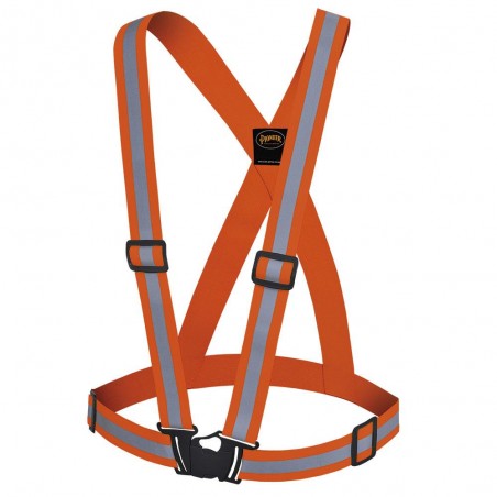 Tirantes de Alta Visibilidad Pioneer Startech de Polyester Oxford Naranja 2.0" V1040850U