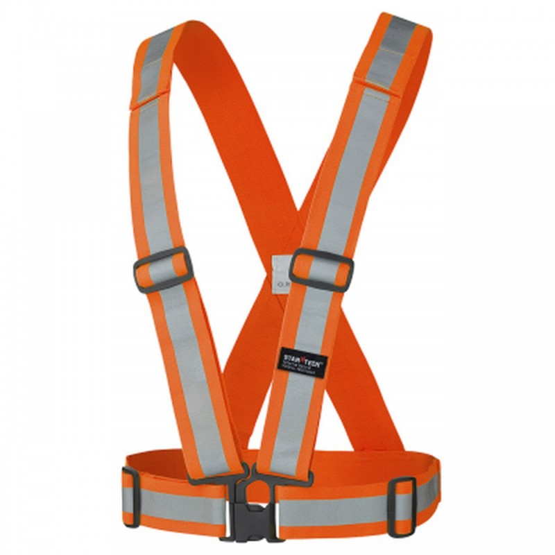 Tirantes de Alta Visibilidad Pioneer Startech de Polyester Oxford Naranja 1.5" V1041050U