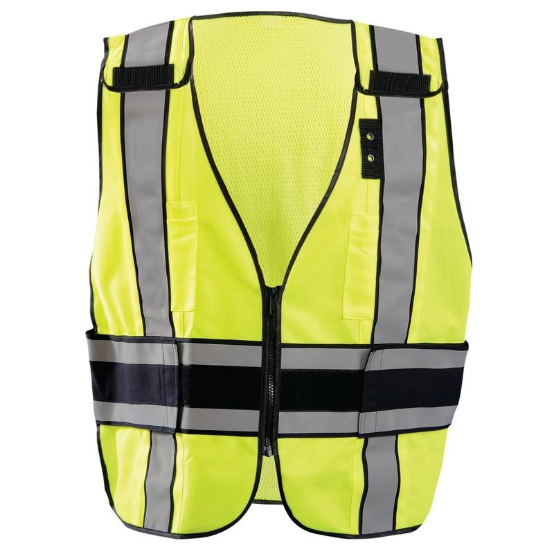 Chaleco de Alta Visibilidad Occunomix de Poliester Malla Amarillo LUX-DPS-DOR-R