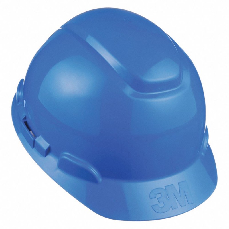 Casco de Polietileno 3M Suspension 4 Puntos Azul H-703R