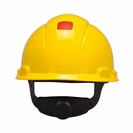 Casco de Polietileno 3M Suspension 4 Puntos Amarillo H-702V-UV