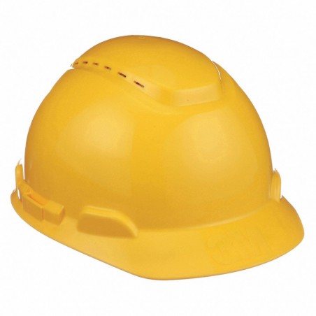 Casco de Polietileno 3M Suspension 4 Puntos Amarillo H-702V