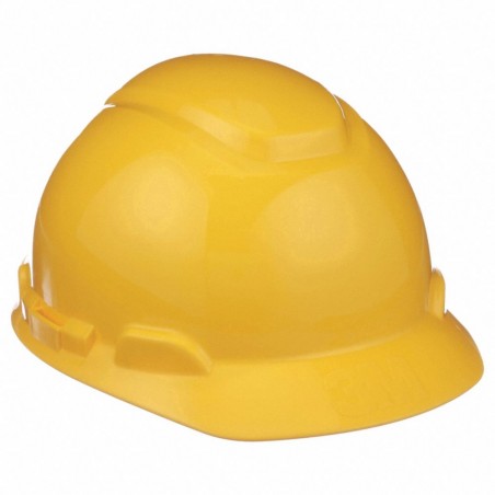 Casco de Polietileno 3M Suspension 4 Puntos Amarillo H-702R