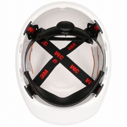 Casco de Polietileno 3M Suspension 4 Puntos Blanco H-701V-UV