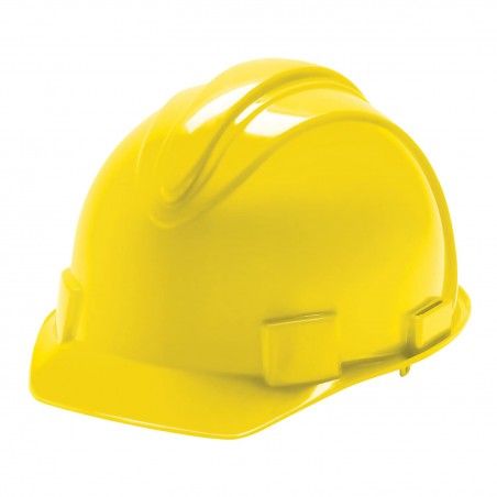 Casco de Polietileno Jackson Safety Suspension 4 Puntos Amarillo 20401