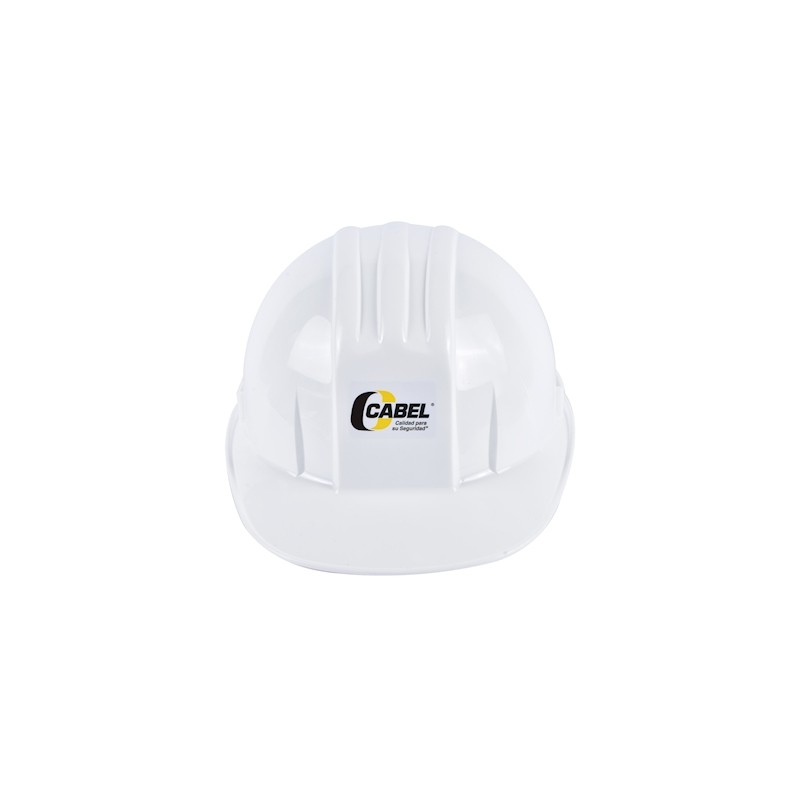 Casco de Polietileno Cabel Suspension 4 Puntos Blanco 126861