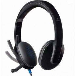 Diadema Alámbrica Logitech H540 Negro USB