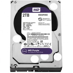 Disco Duro Interno CCTV Western Digital 3.5" WD20PURZ 2TB SATA 3 5400 RPM