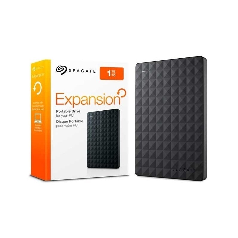 Disco Duro Externo Seagate SteA1000400 1 TB Negro USB 3.0