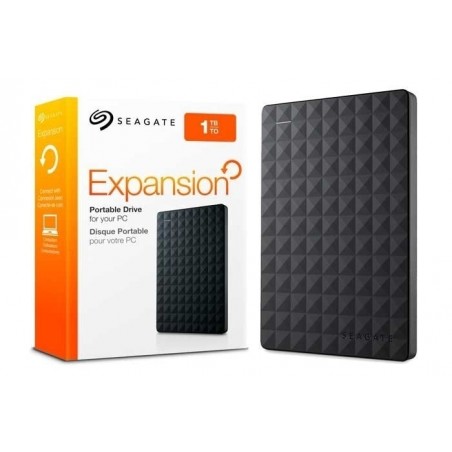 Disco Duro Externo Seagate SteA1000400 1 TB Negro USB 3.0